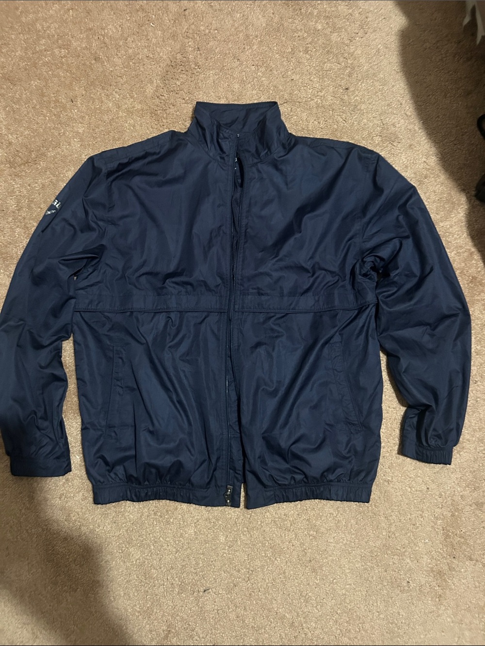 Ozark Trail Navy Lightweight Windbreaker Jacket